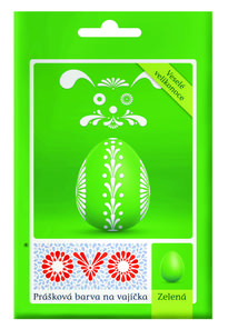  OVO Prášková barva na vajíčka zelená  5 g