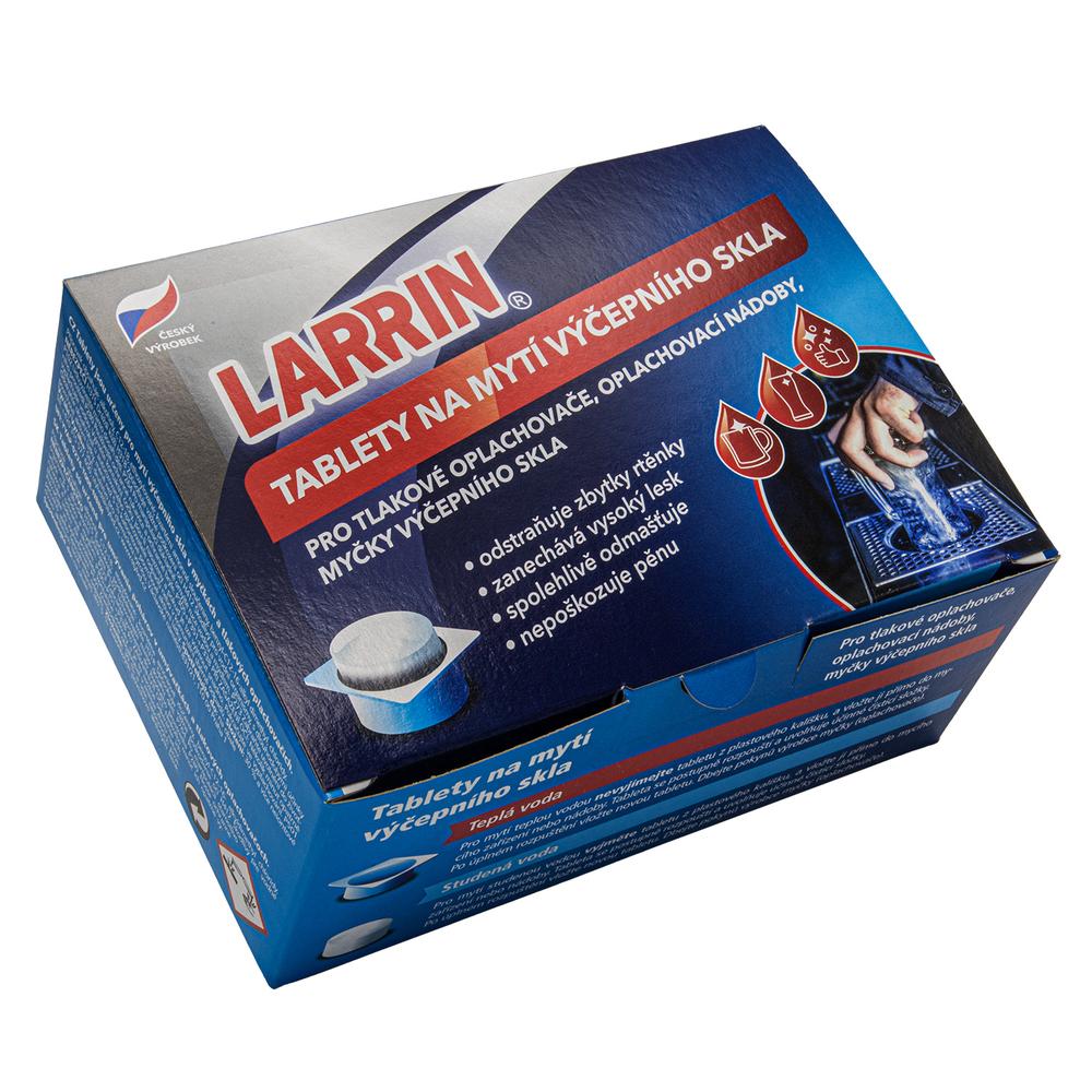 LARRIN Tablety na mytí výčepního skla 60ks/600g