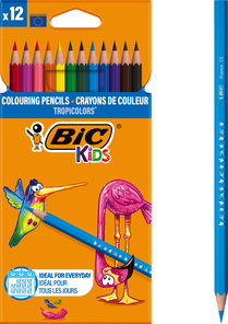  BIC Pastelky TROPICOLORS 12ks  12ks