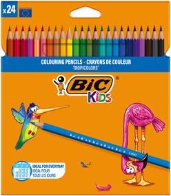 BIC Pastelky TROPICOLORS 24ks